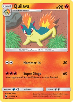 Carte Pokémon: Quilava