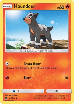 Carte Pokémon: Houndour