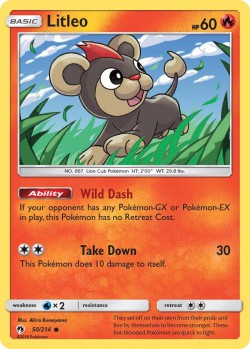 Carte Pokémon: Litleo