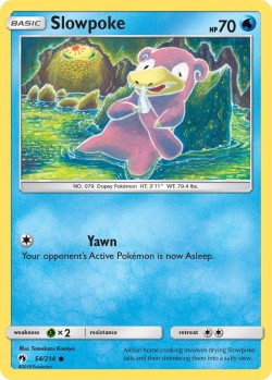 Carte Pokémon: Slowpoke