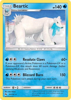 Carte Pokémon: Beartic