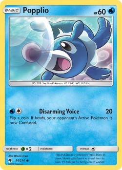 Carte Pokémon: Popplio