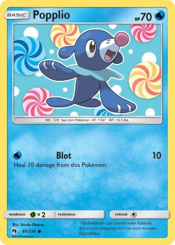 Carte Pokémon: Popplio