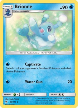 Carte Pokémon: Brionne