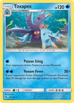 Carte Pokémon: Toxapex