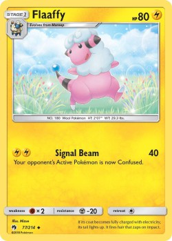 Carte Pokémon: Flaaffy