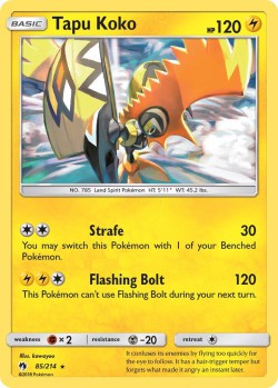 Carte Pokémon: Tapu Koko