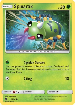 Carte Pokémon: Spinarak
