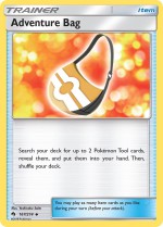 Carte Pokémon: Sac Aventure