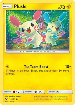 Carte Pokémon: Plusle