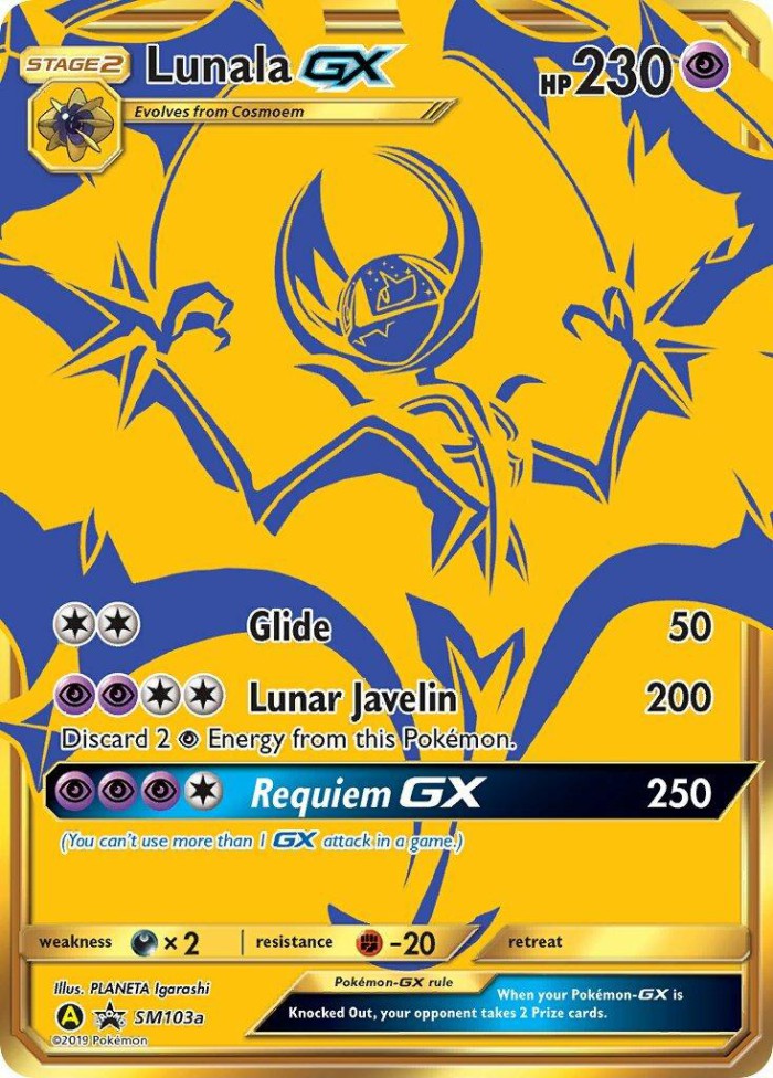 Carte Pokémon: Lunala GX [Lunala GX]
