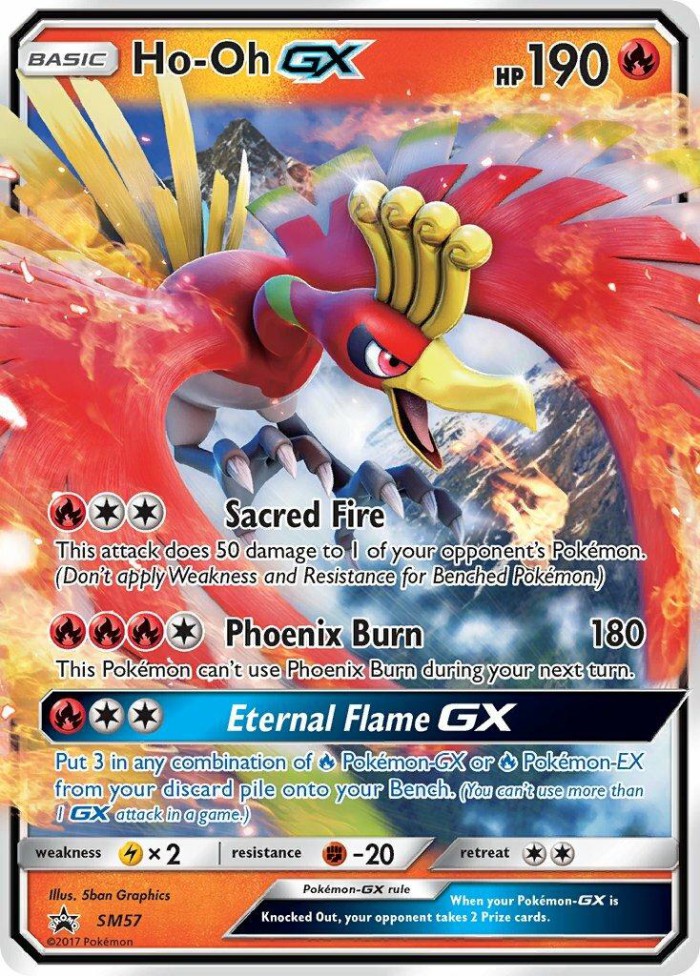 Carte Pokémon: Ho-Oh GX [Ho-Oh GX]