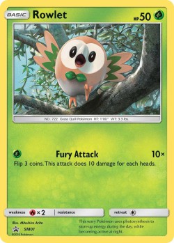 Carte Pokémon: Rowlet