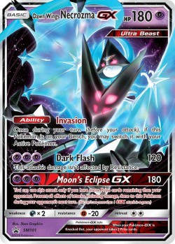 Carte Pokémon: Dawn Wings Necrozma GX