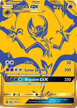 Carte Pokémon: Lunala GX