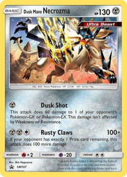 Carte Pokémon: Dusk Mane Necrozma