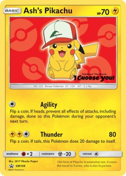 Carte Pokémon: Ash's Pikachu