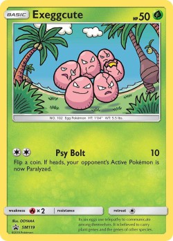 Carte Pokémon: Exeggcute