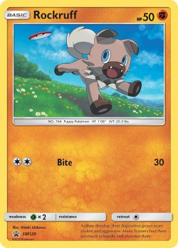 Carte Pokémon: Rockruff