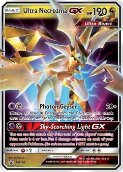 Carte Pokémon: Ultra Necrozma GX