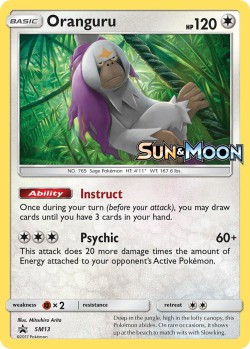 Carte Pokémon: Oranguru