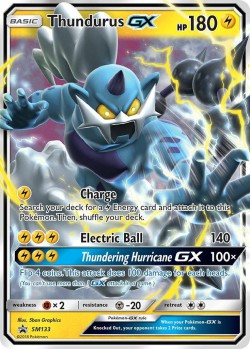 Carte Pokémon: Thundurus GX