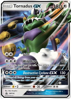Carte Pokémon: Tornadus GX