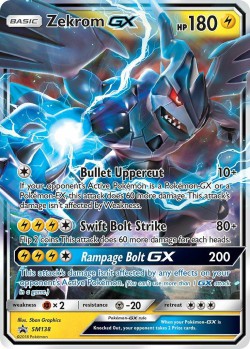 Carte Pokémon: Zekrom GX