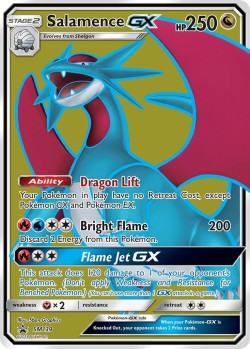 Carte Pokémon: Salamence GX
