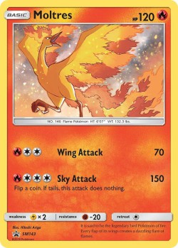 Carte Pokémon: Moltres