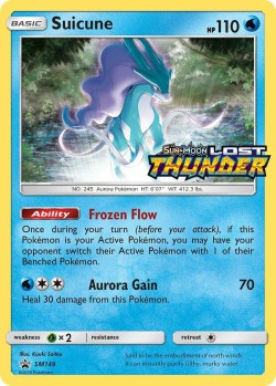 Carte Pokémon: Suicune