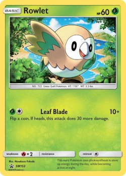 Carte Pokémon: Rowlet