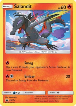 Carte Pokémon: Salandit