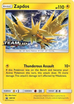 Carte Pokémon: Zapdos