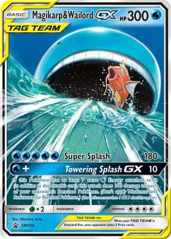 Carte Pokémon: Magikarp & Wailord GX