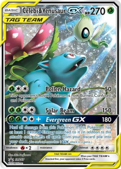 Carte Pokémon: Celebi & Venusaur GX