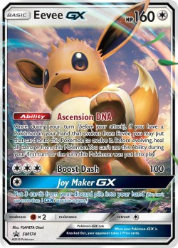 Carte Pokémon: Eevee GX