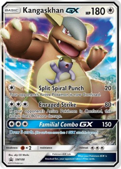 Carte Pokémon: Kangaskhan GX