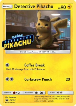 Carte Pokémon: Detective Pikachu