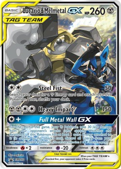Carte Pokémon: Lucario & Melmetal GX