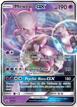 Carte Pokémon: Mewtwo GX