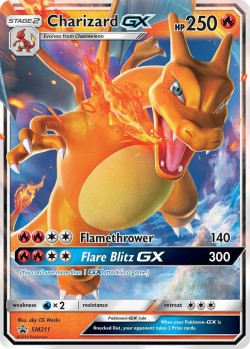Carte Pokémon: Charizard GX
