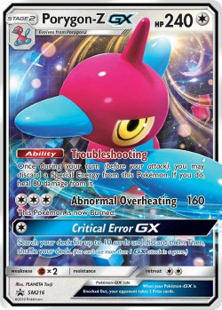 Carte Pokémon: Porygon-Z GX