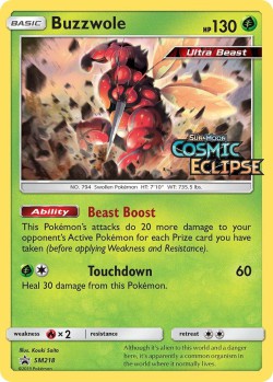 Carte Pokémon: Buzzwole