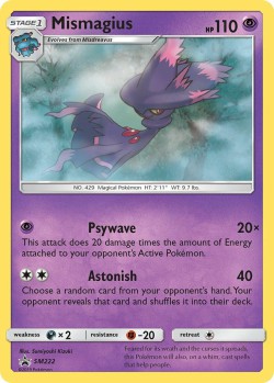 Carte Pokémon: Mismagius