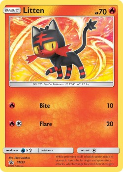 Carte Pokémon: Litten