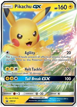 Carte Pokémon: Pikachu GX