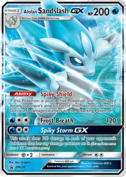 Carte Pokémon: Alolan Sandslash GX