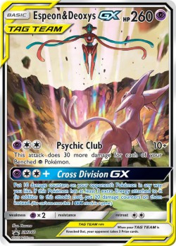Carte Pokémon: Espeon & Deoxys GX