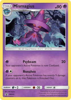 Carte Pokémon: Mismagius